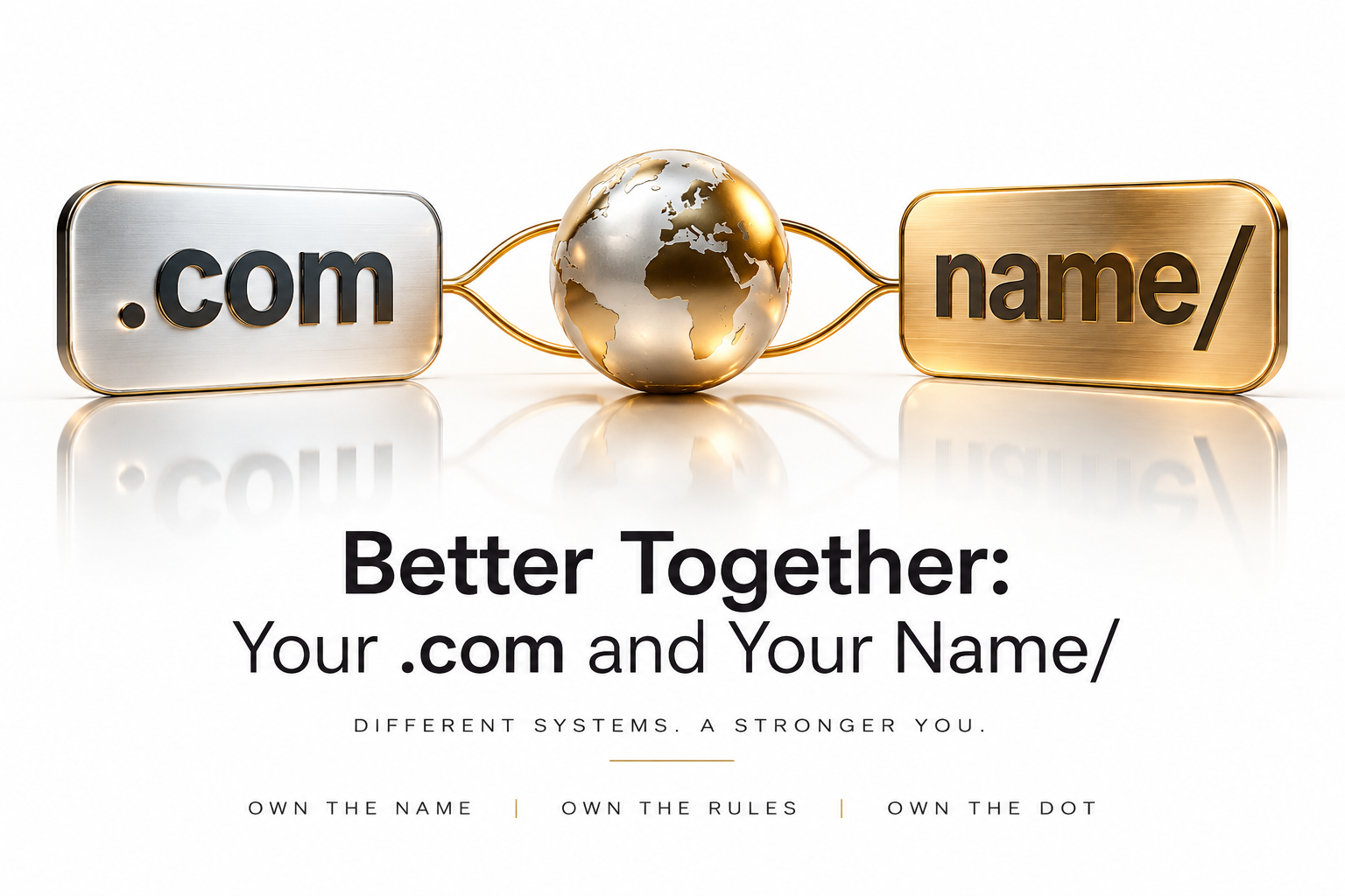Better Together: Your .com and Your Name/