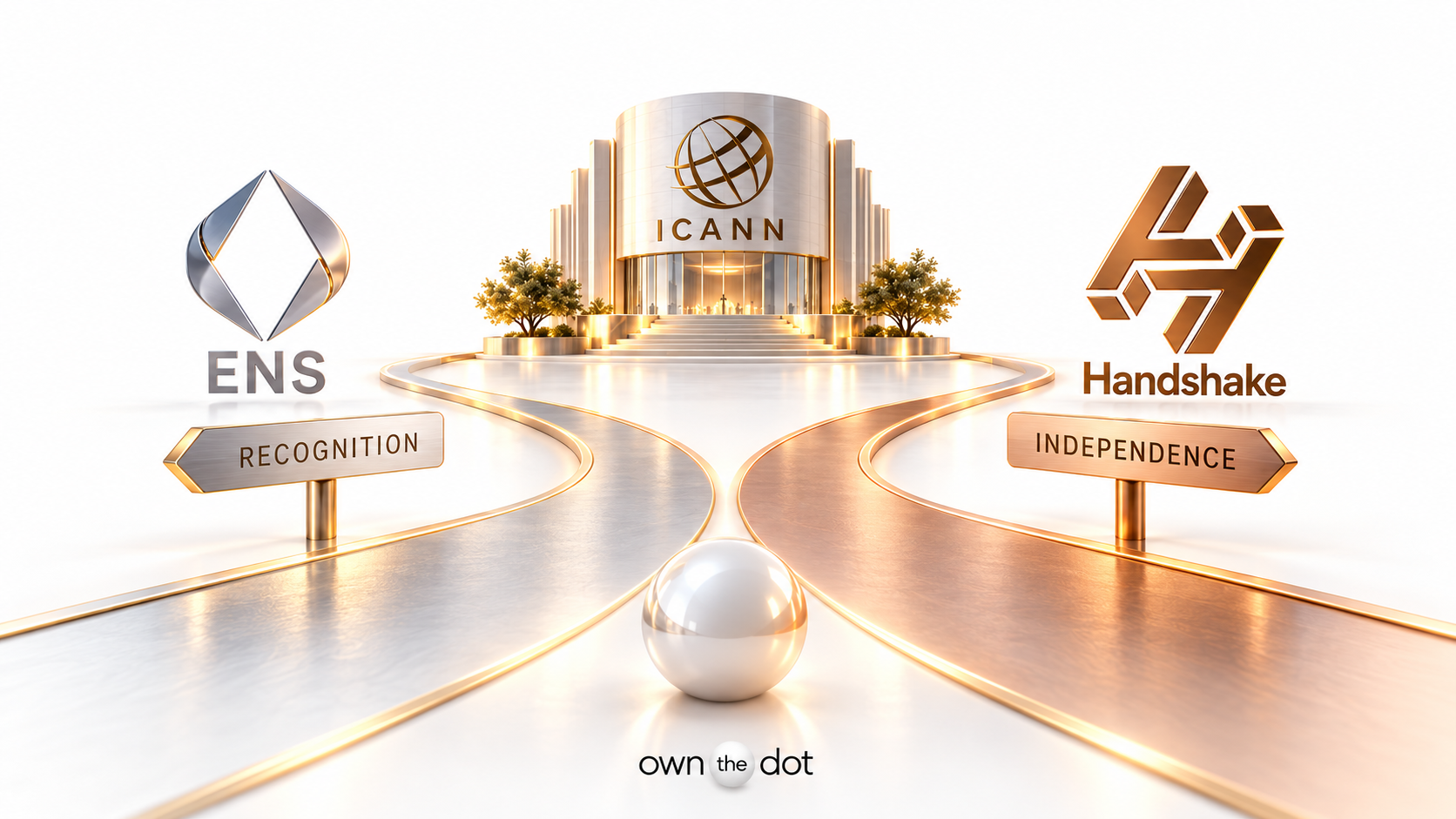 Why ENS Chose ICANN And Where That Leaves Handshake